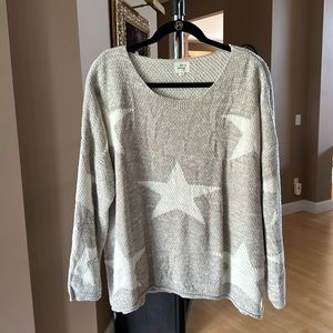 Blue Buttercup Star Sweater
